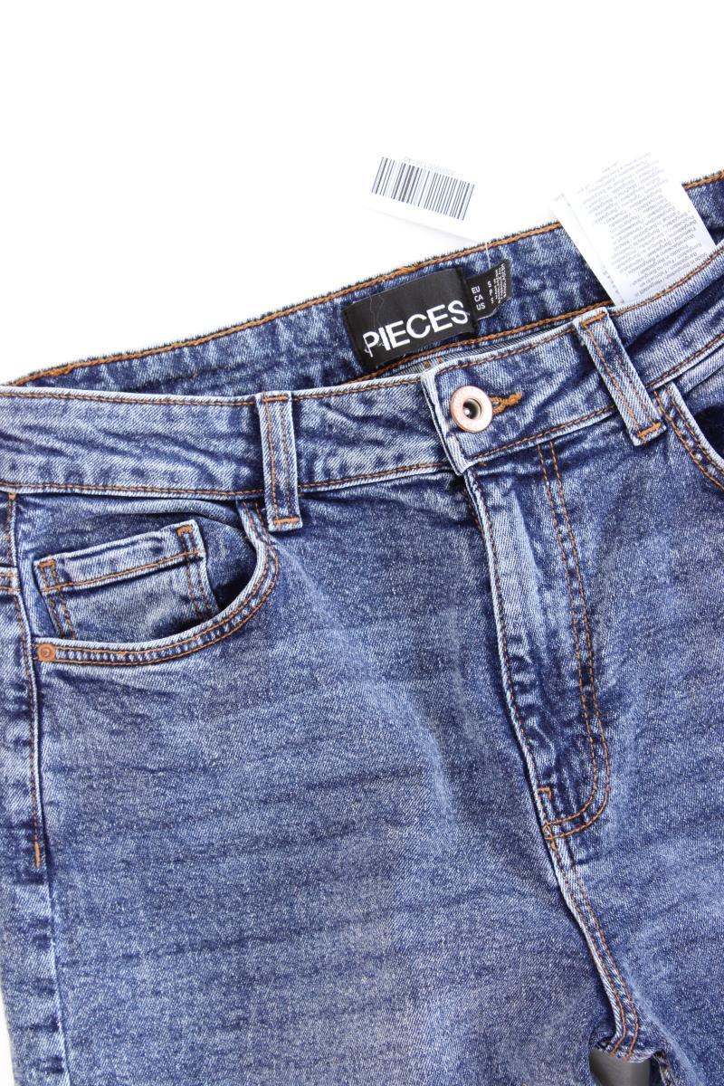 Pieces Mom Jeans Gr. S blau aus Baumwolle