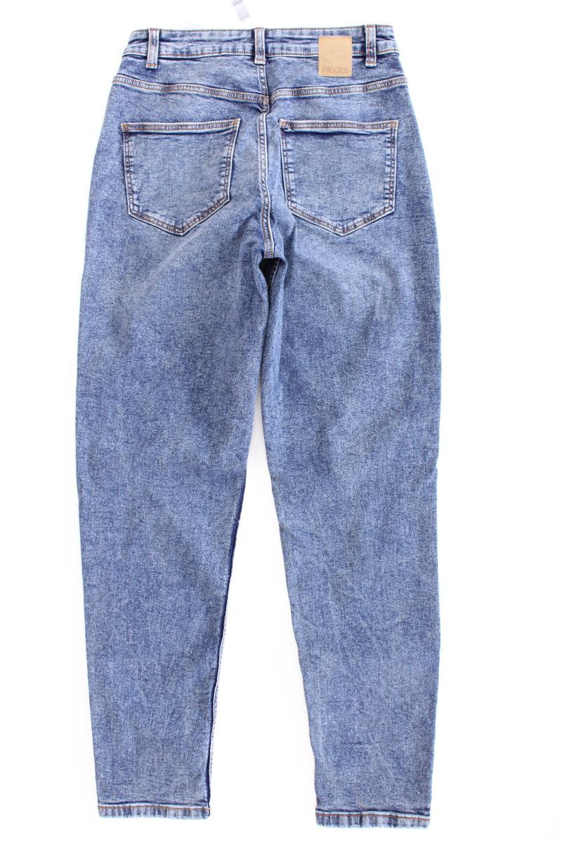 Pieces Mom Jeans Gr. S blau aus Baumwolle