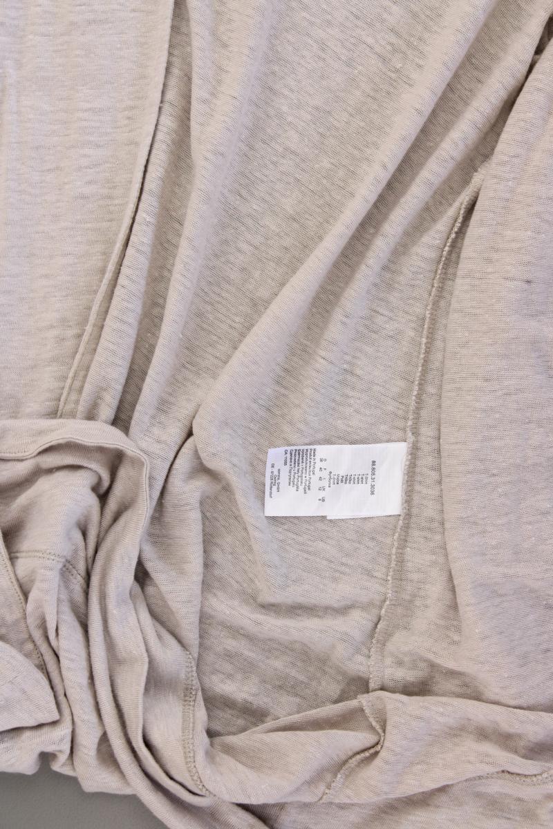 comma, Leinen Cardigan Gr. 38 Langarm creme