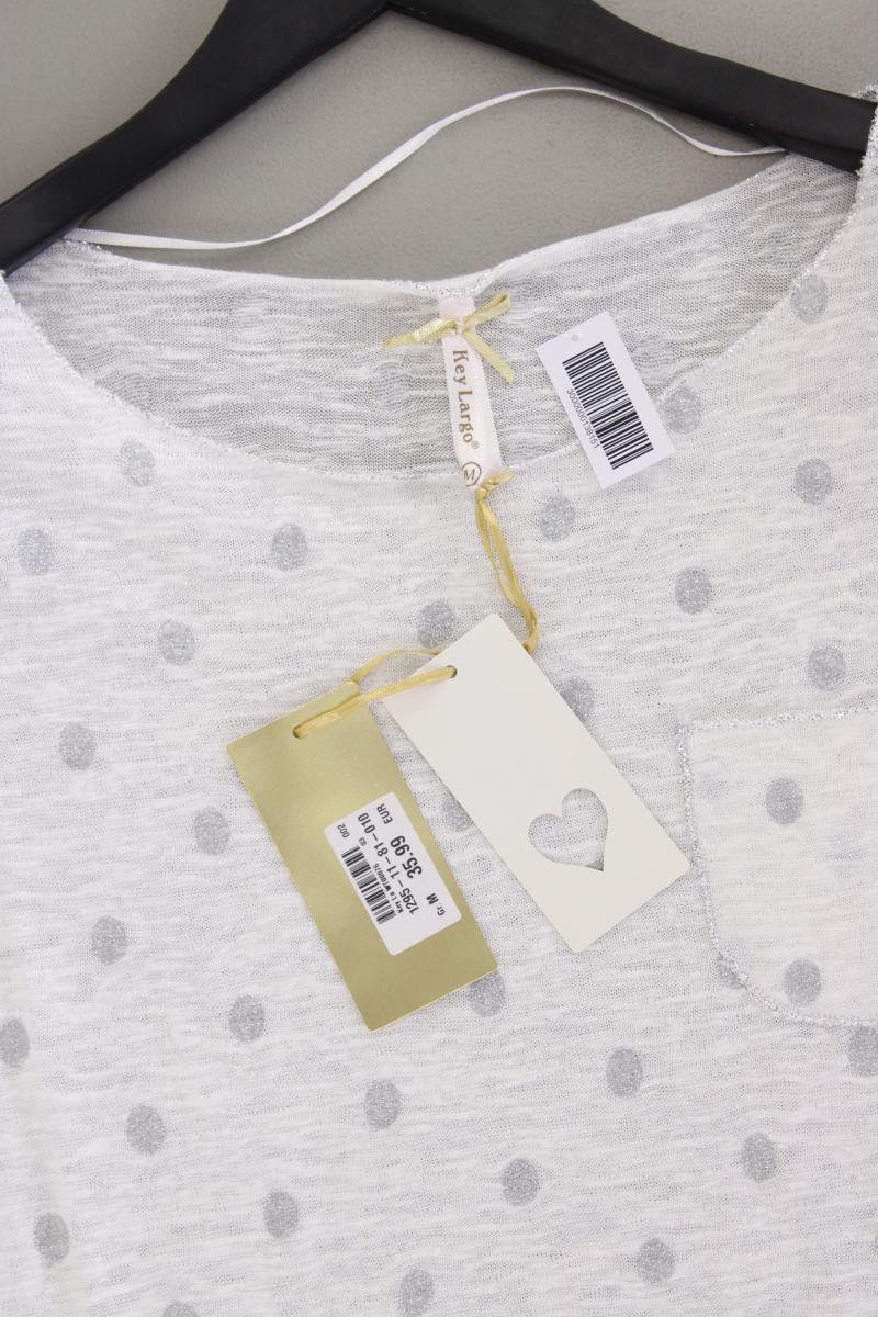 Key Largo T-Shirt Gr. M gepunktet neu mit Etikett Neupreis: 35,99€! Kurzarm weiß