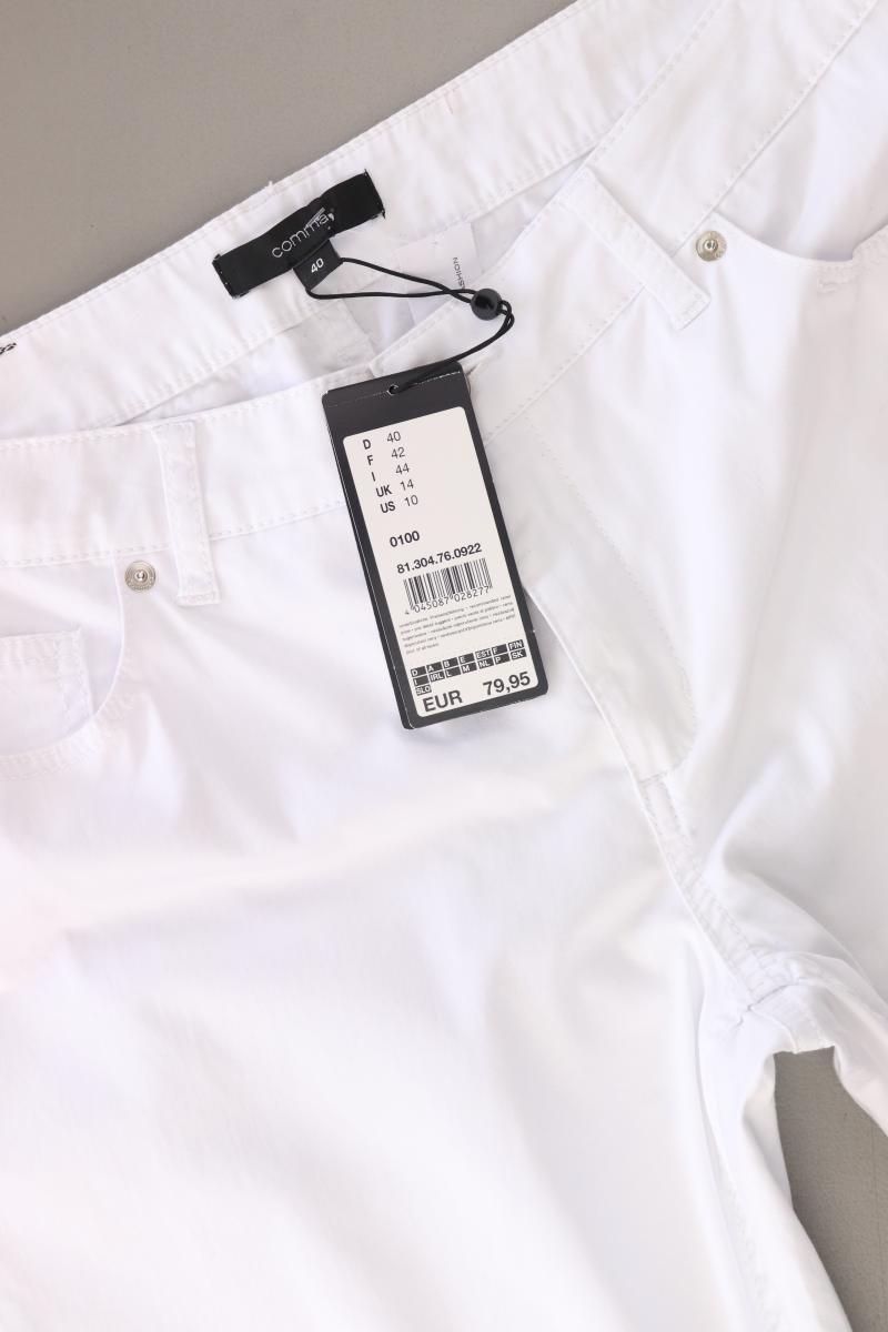 comma, Five-Pocket-Hose Gr. 40 neu mit Etikett Neupreis: 79,95€! weiß