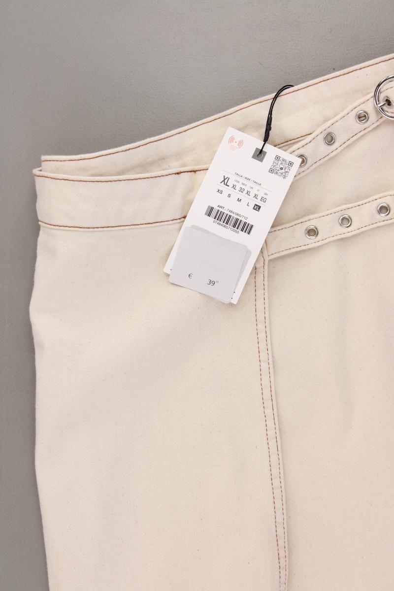 Zara Maxirock Gr. XL neu mit Etikett Neupreis: 39,95€! creme aus Baumwolle