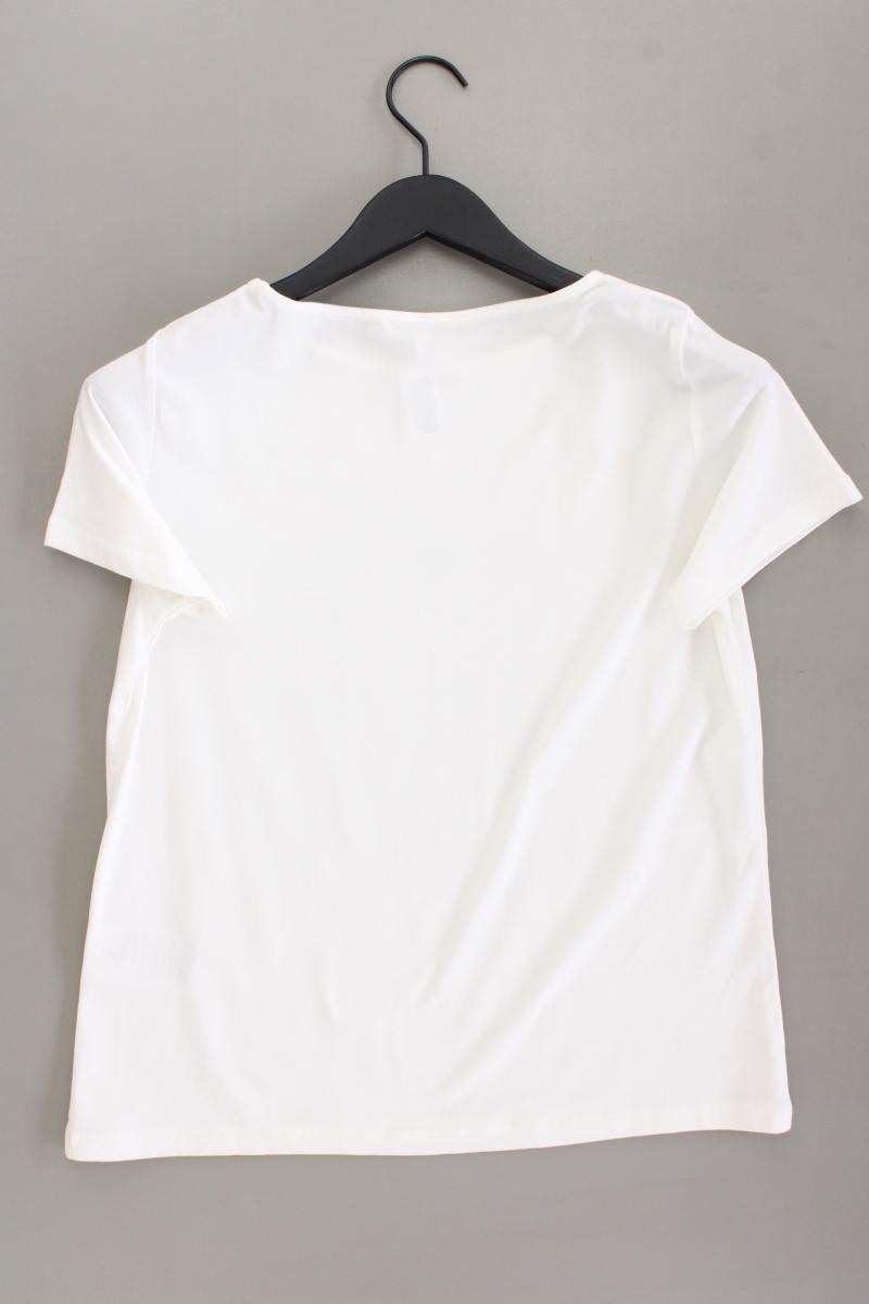 More&More Printshirt Gr. 40 Kurzarm weiß aus Baumwolle