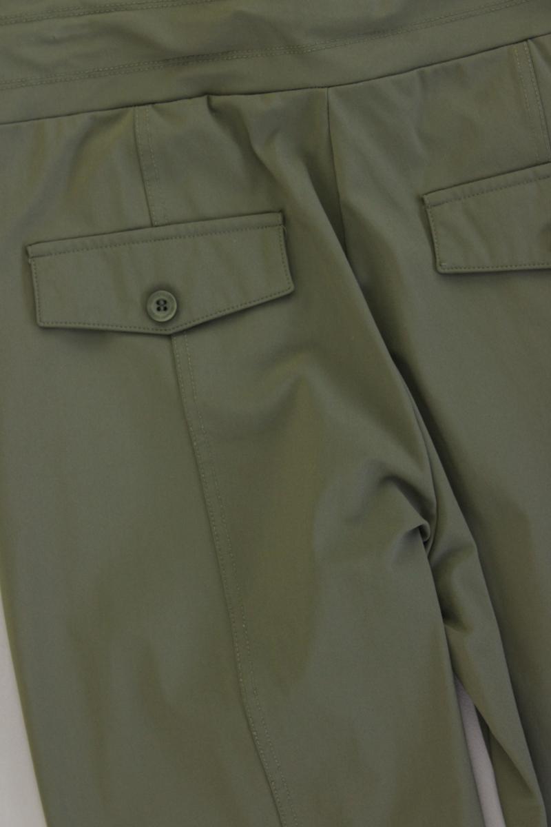Glamm.Label Stoffhose Gr. S olivgrün aus Polyamid