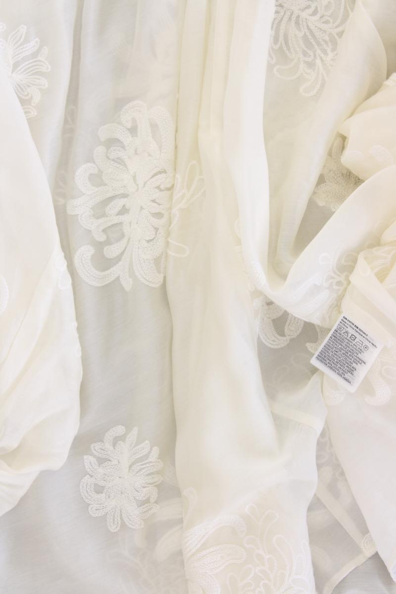 H&M Transparentes Oversize Kleid Gr. S neu mit Etikett Langarm creme