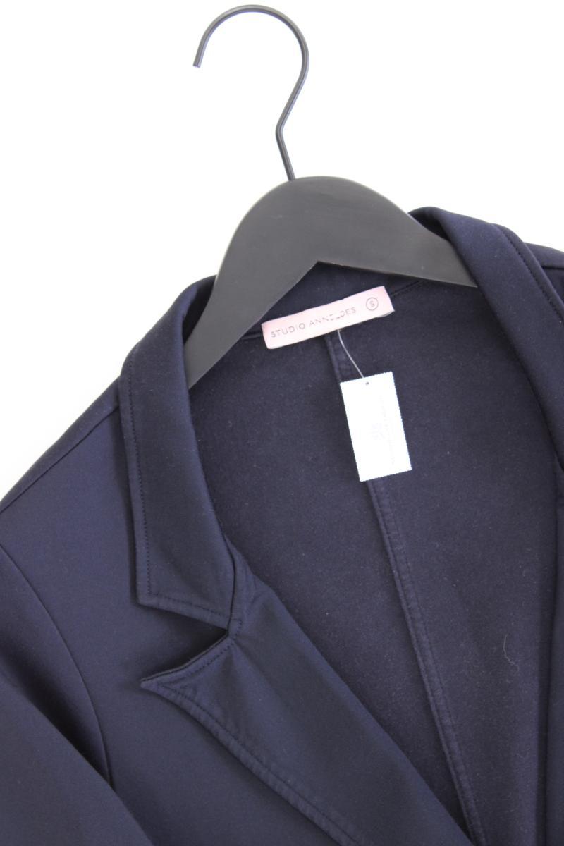 Studio Anneloes Longblazer Gr. S blau aus Baumwolle