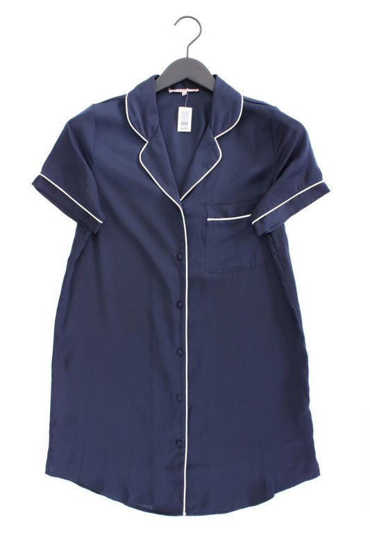 Anna Field Longbluse Gr. XS Kurzarm blau aus Polyester