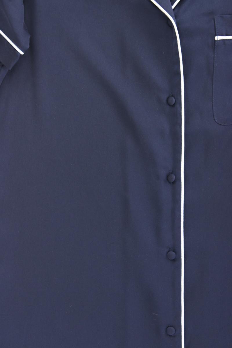 Anna Field Longbluse Gr. XS Kurzarm blau aus Polyester