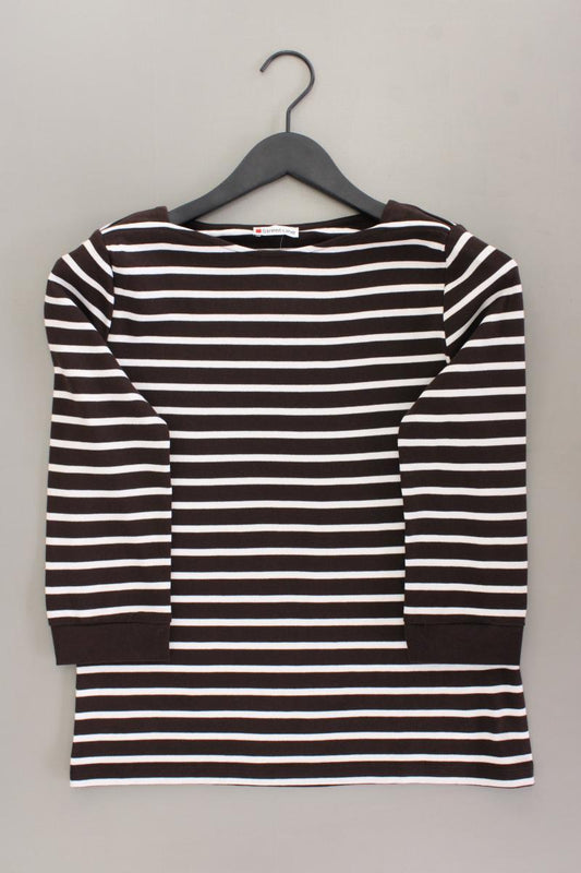 Street One Ringelshirt Gr. 38 gestreift 3/4 Ärmel braun
