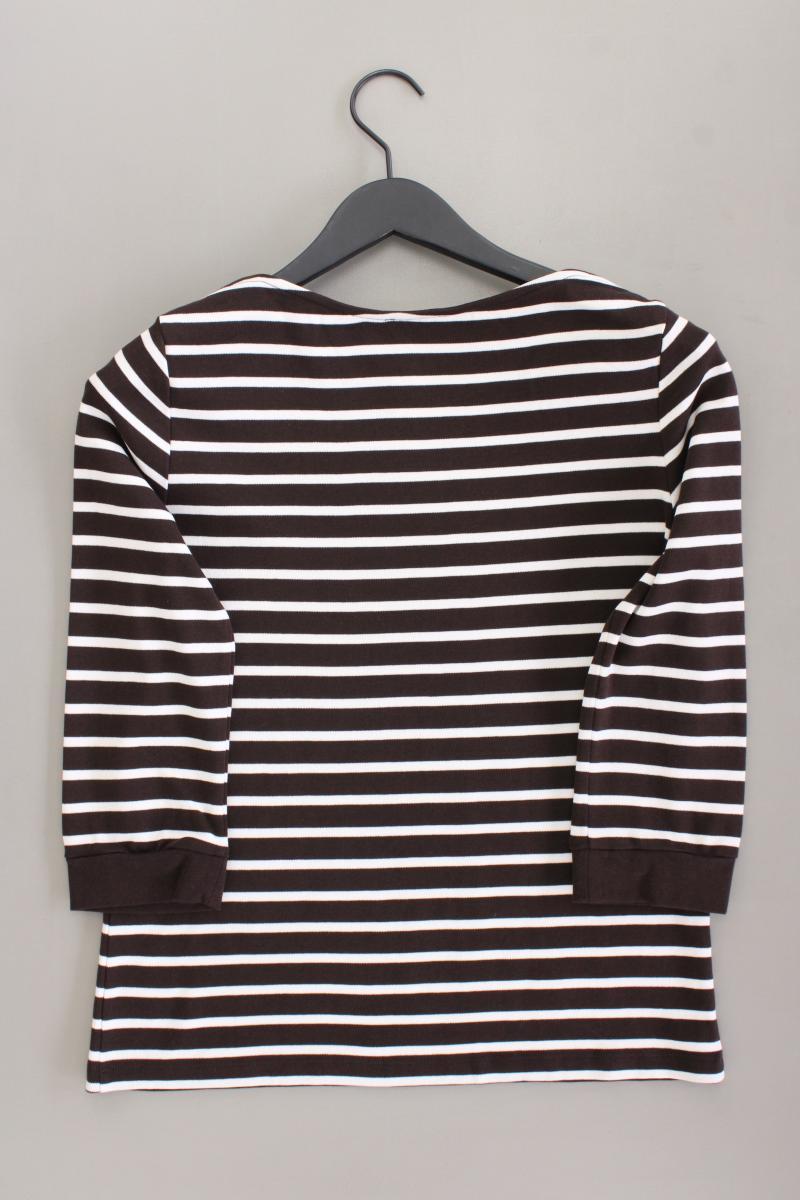 Street One Ringelshirt Gr. 38 gestreift 3/4 Ärmel braun