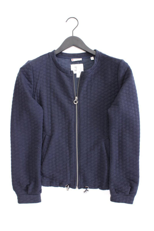 Street One Classic Cardigan Gr. 38 Langarm blau aus Polyester