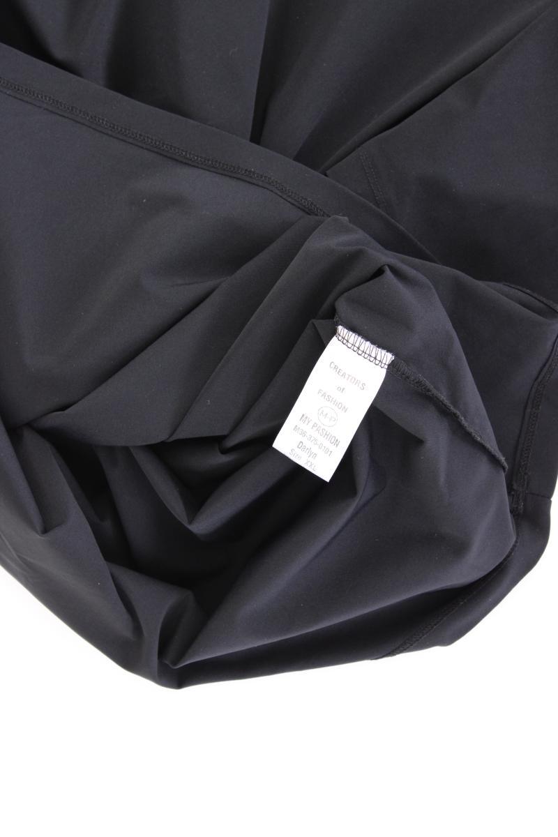 Jerseykleid Gr. XXL 3/4 Ärmel schwarz aus Polyamid