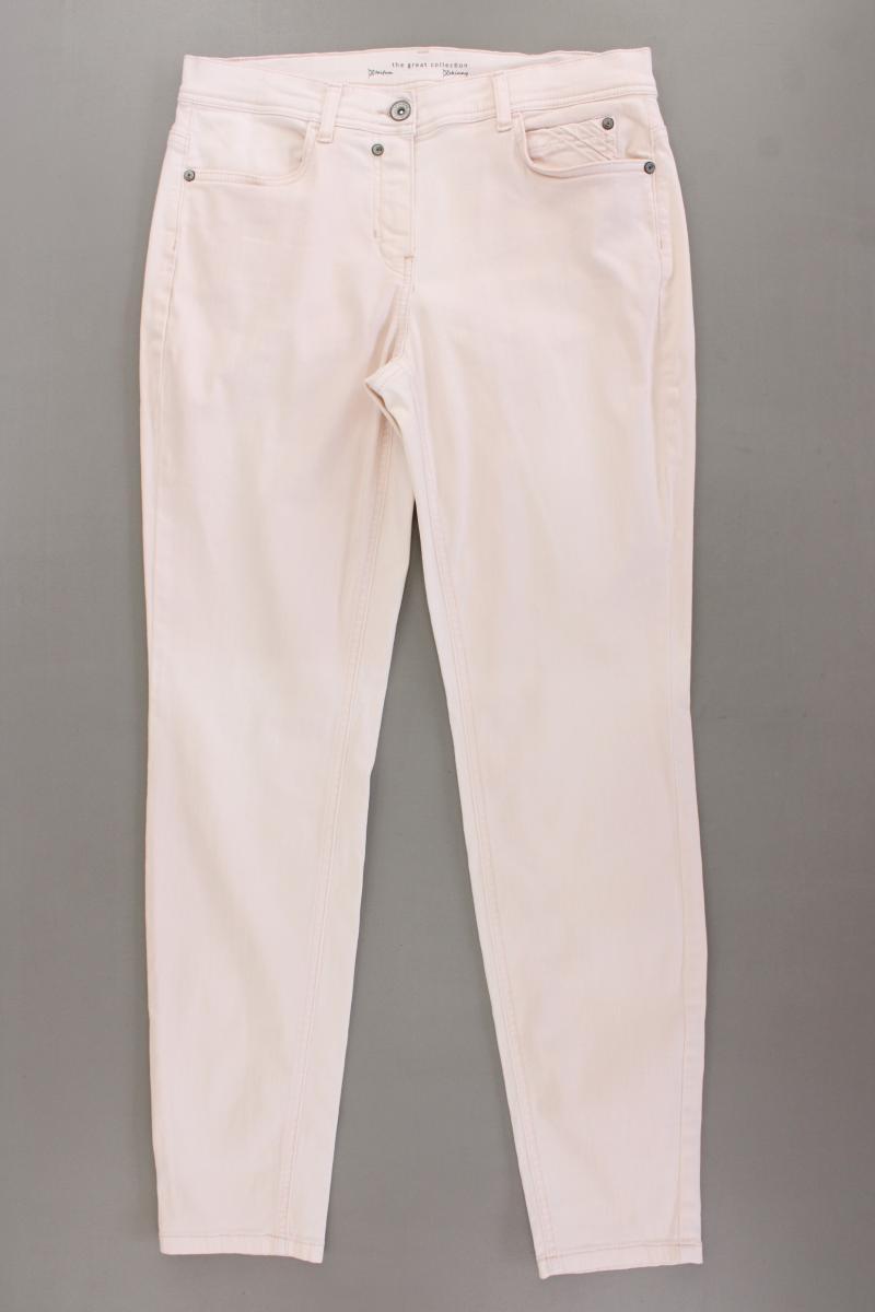 Taifun Skinny Jeans Gr. 40 Modell Steffi rosa aus Baumwolle