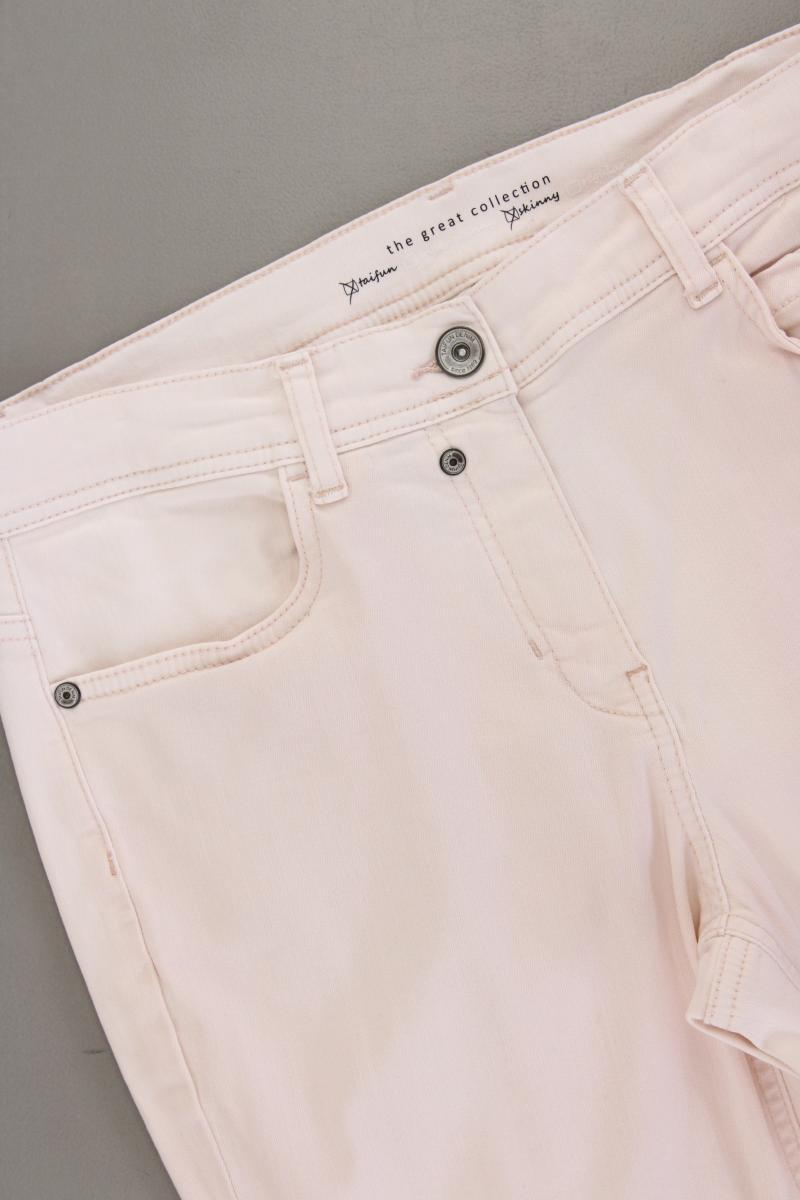 Taifun Skinny Jeans Gr. 40 Modell Steffi rosa aus Baumwolle