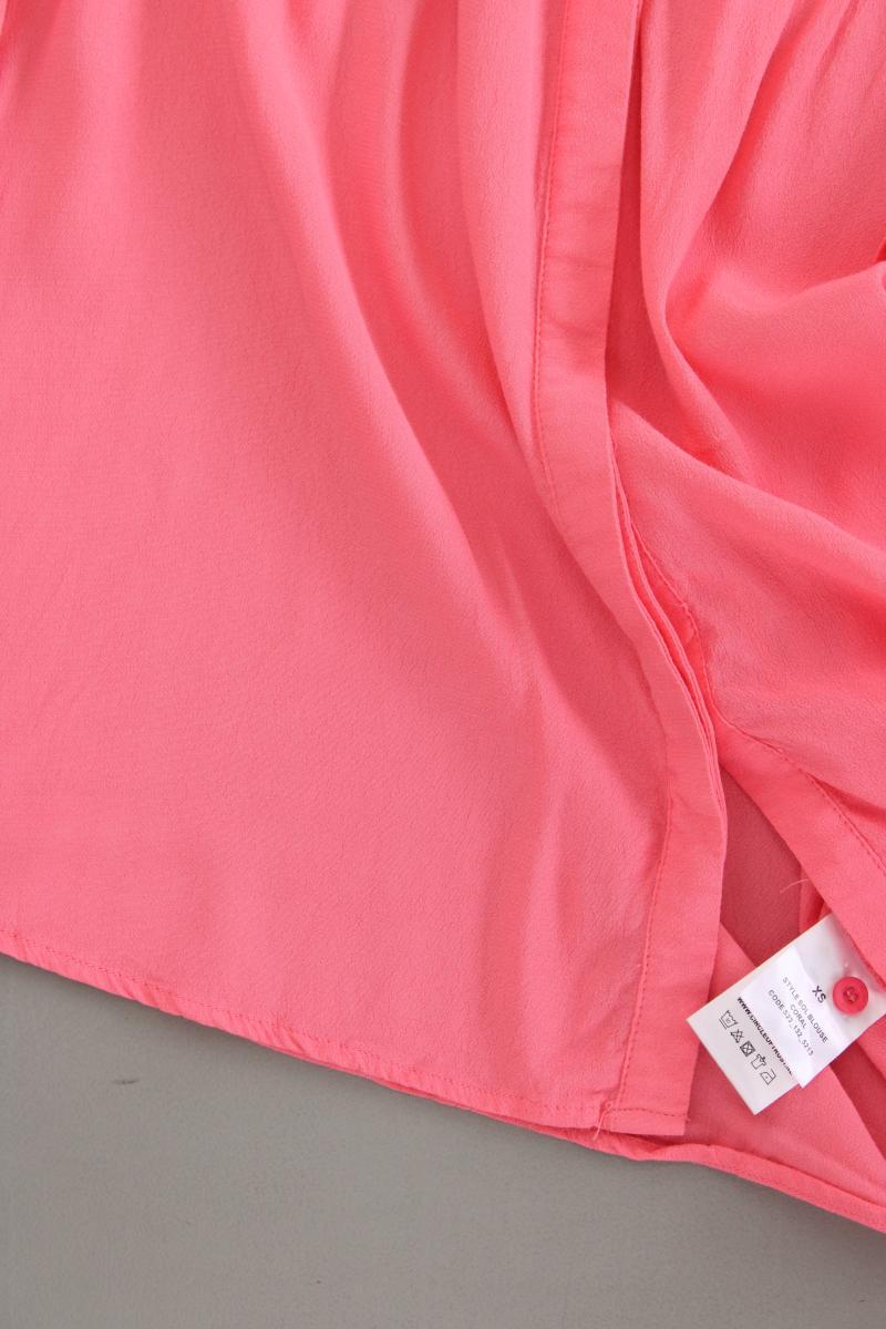 Circle of Trust Kurzarmbluse Gr. XS neuwertig pink aus Viskose