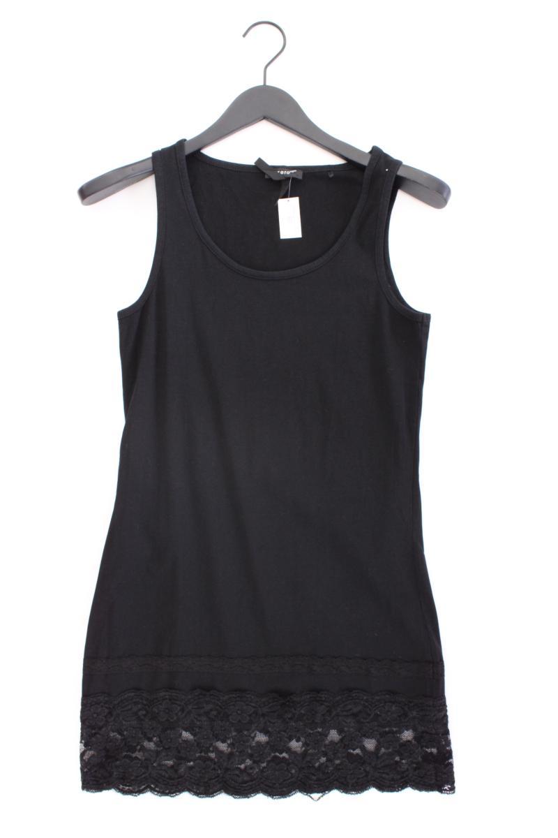 Zero Longtop Gr. 38 schwarz aus Baumwolle
