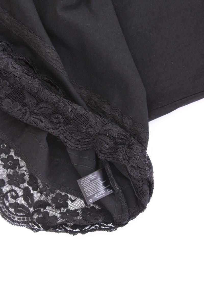 Zero Longtop Gr. 38 schwarz aus Baumwolle
