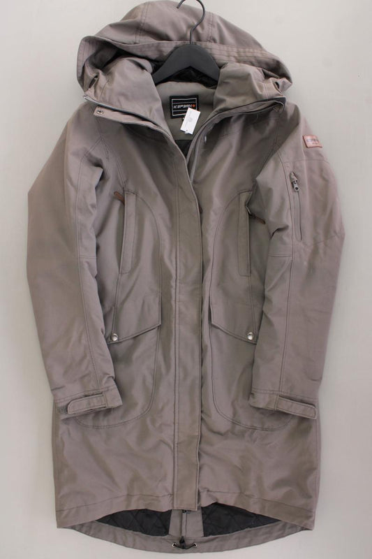 Icepeak Wintermantel Gr. 36 grau aus Polyester