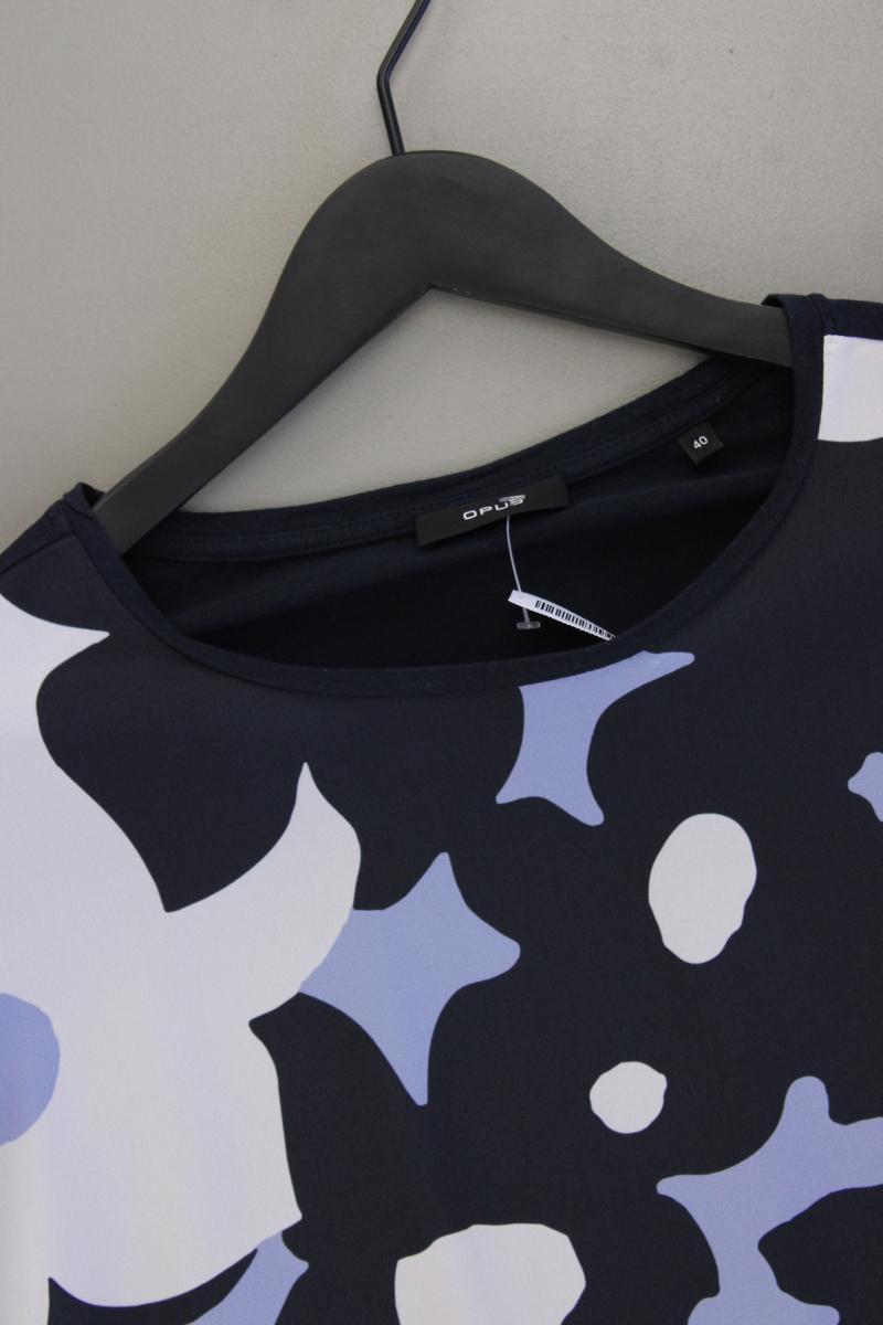 Opus Bluse Modell Sarty Gr. 40 Kurzarm mehrfarbig aus Viskose