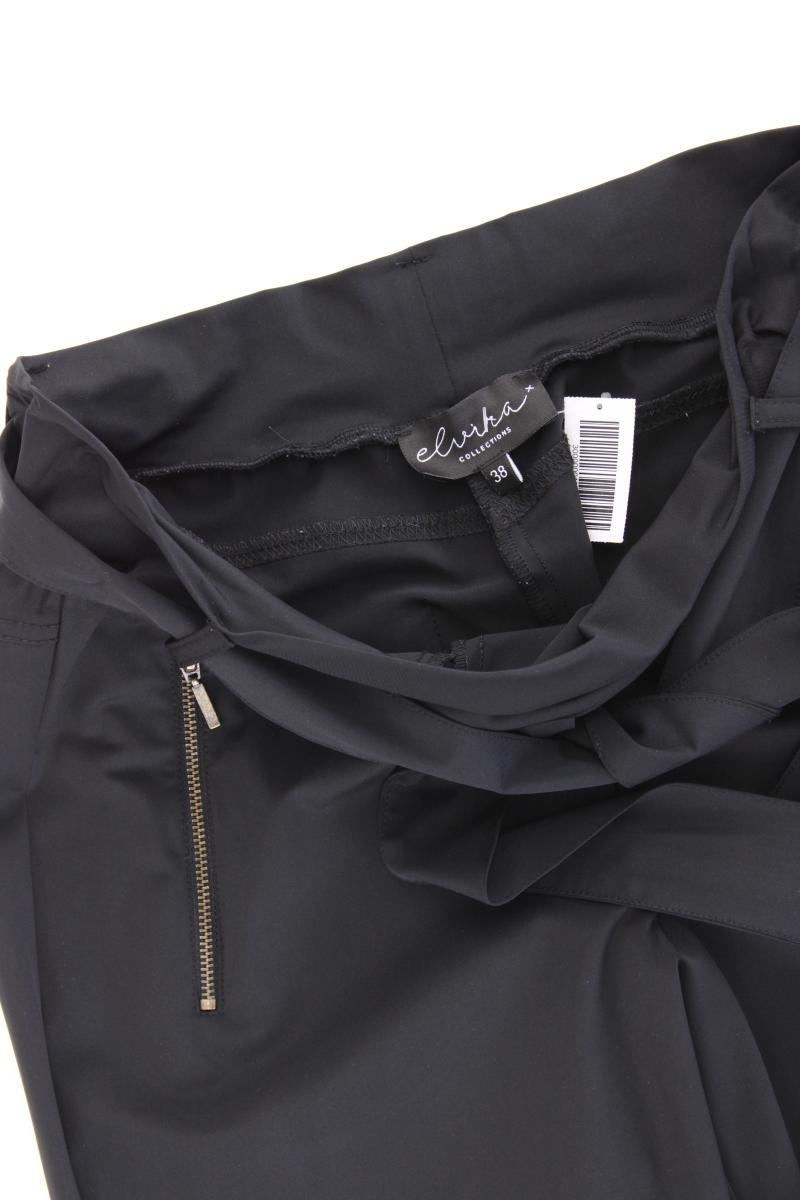 Elvira Collections Stretchhose Gr. 38 schwarz aus Polyamid