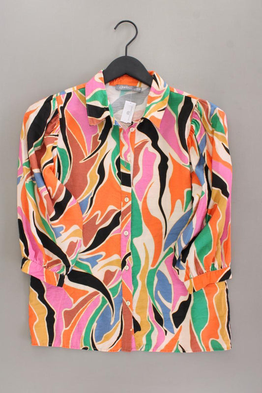 Geisha Classic Bluse Gr. 34 geometrisches Muster neuwertig 3/4 Ärmel mehrfarbig
