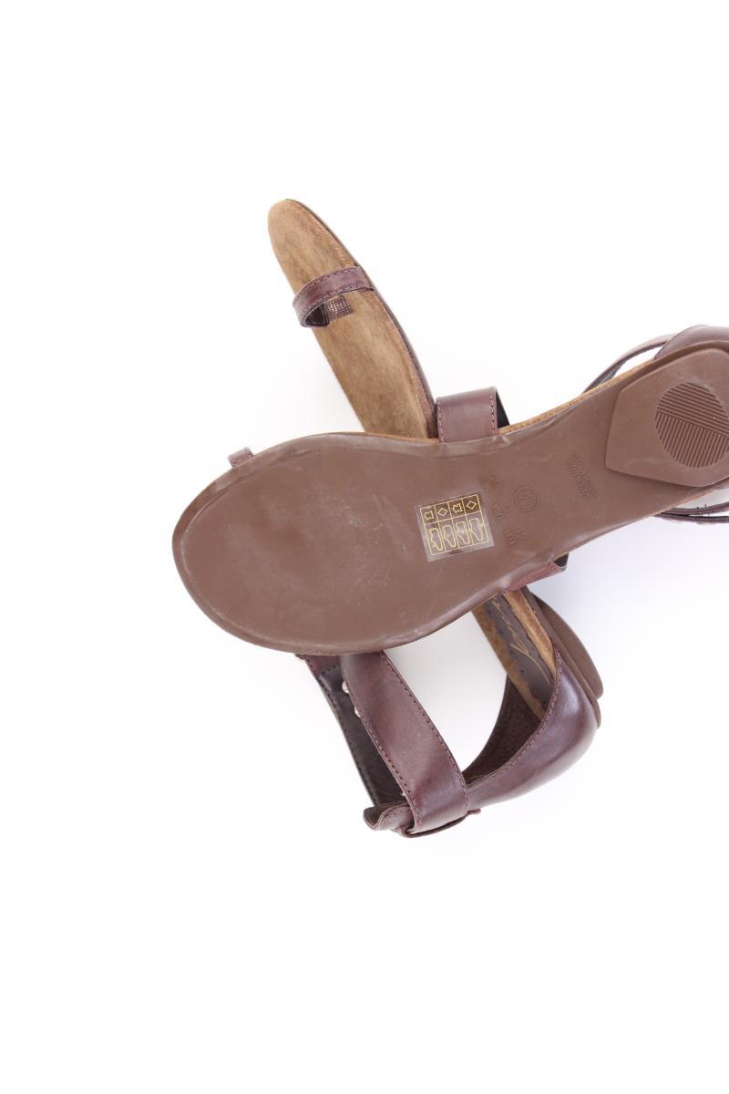 Ledersandalen Gr. 40 neuwertig braun