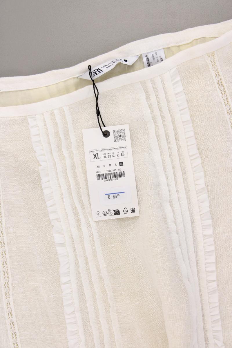Zara Midirock Gr. XL neu mit Etikett Neupreis: 69,95€! creme aus Lyocell