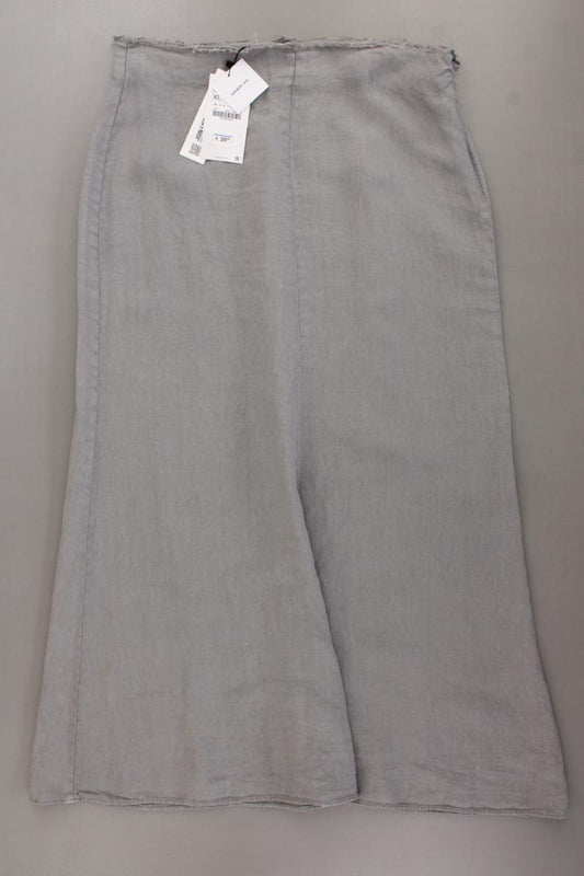 Zara Leinenrock Gr. XL neu mit Etikett Neupreis: 39,95€! grau