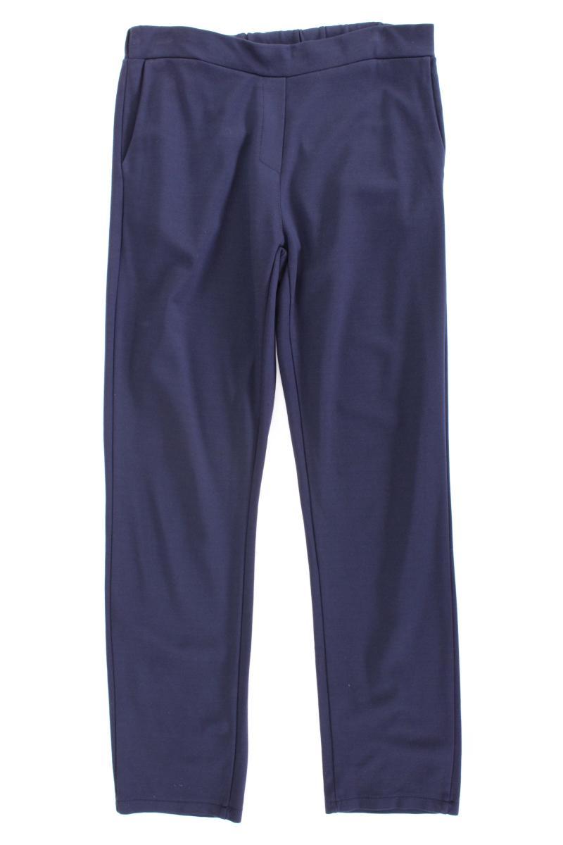 Milano Italy Stretchhose Gr. 40 blau aus Viskose