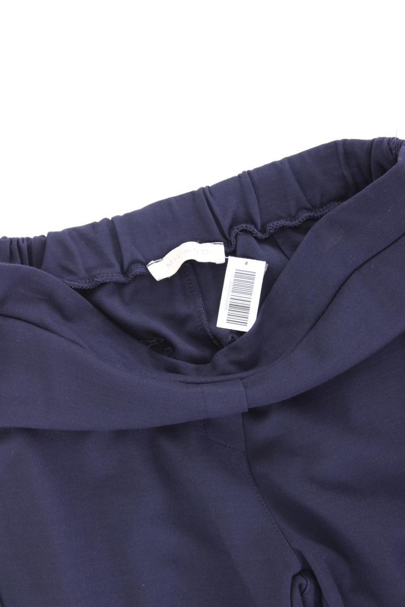 Milano Italy Stretchhose Gr. 40 blau aus Viskose