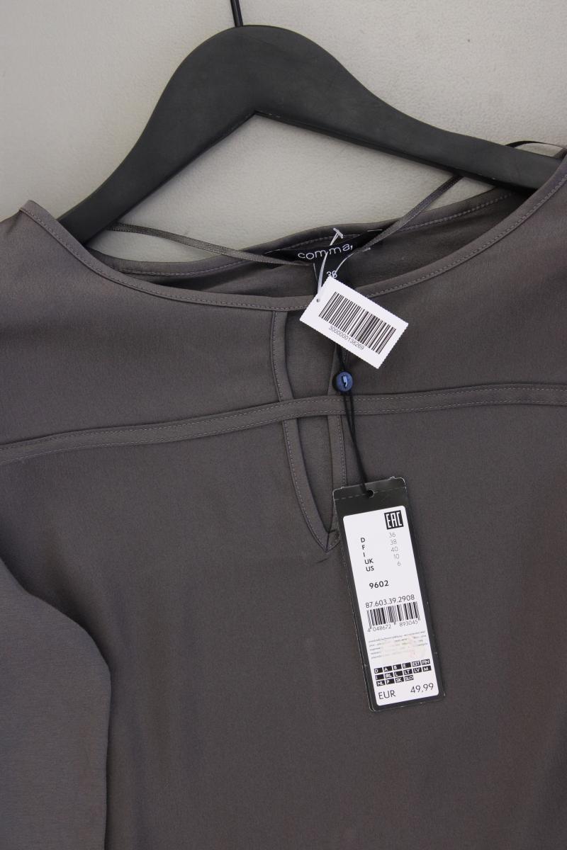comma, Classic Bluse Gr. 36 neu mit Etikett Neupreis: 49,99€! 3/4 Ärmel grau