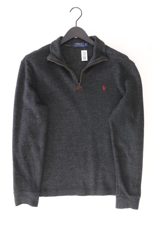 Polo Ralph Lauren Feinstrickpullover für Herren Gr. M grau aus Baumwolle