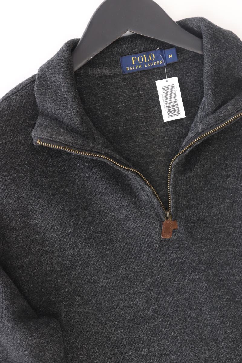 Polo Ralph Lauren Feinstrickpullover für Herren Gr. M grau aus Baumwolle