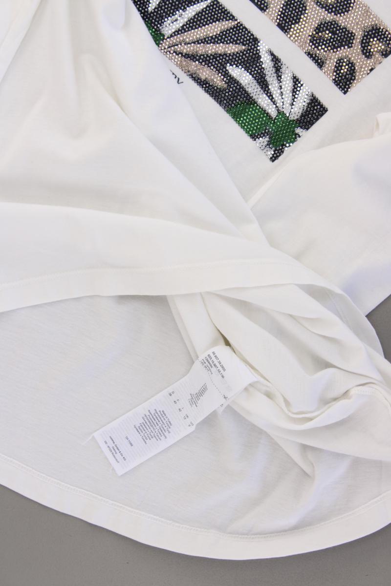 comma, Classic Shirt Gr. 38 3/4 Ärmel creme aus Baumwolle