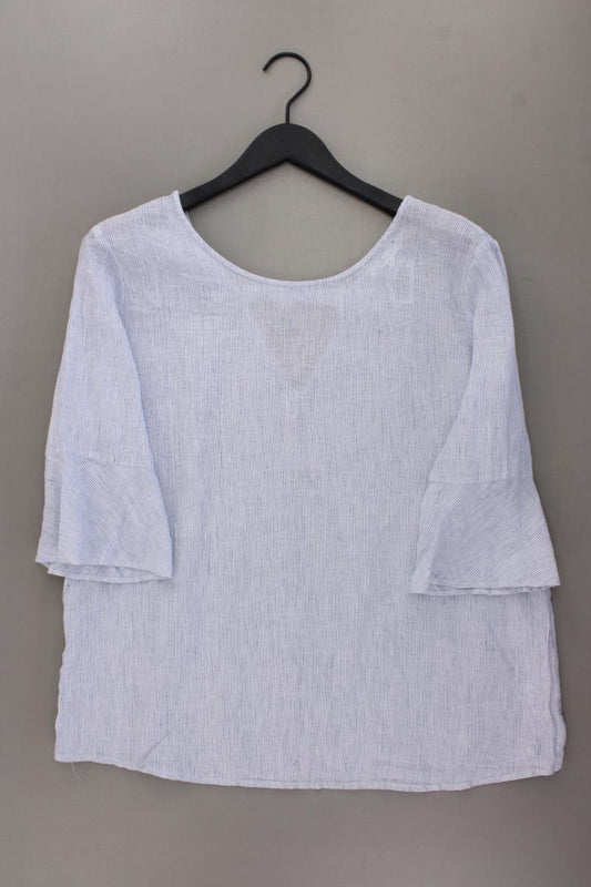 Opus Leinenbluse Modell Fomi Gr. 42 3/4 Ärmel blau
