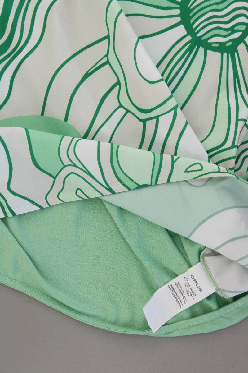 Opus Bluse Modell Saspa Gr. 40 neuwertig Kurzarm grün aus Viskose