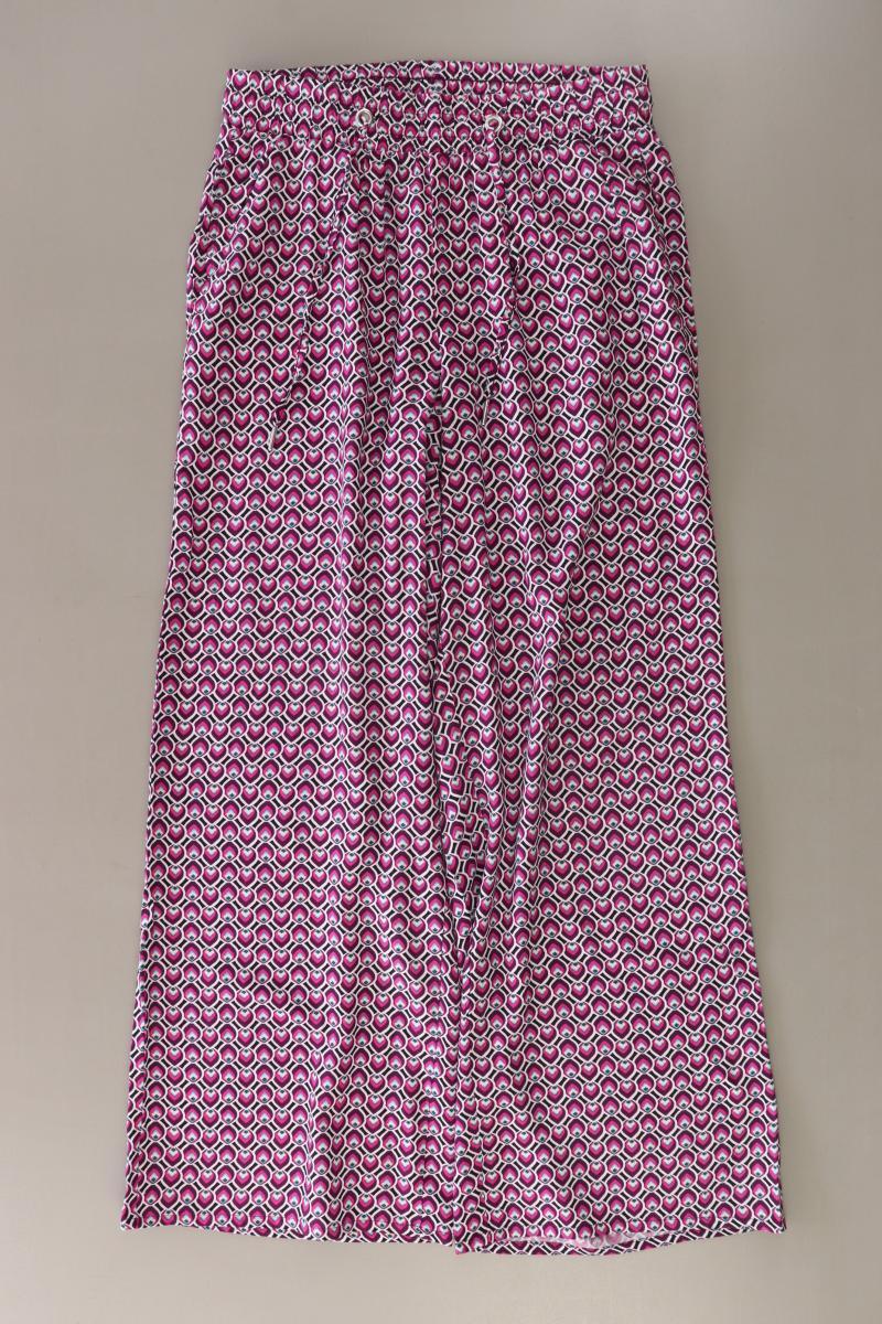 Zero Hose Gr. 34 geometrisches Muster lila aus Viskose
