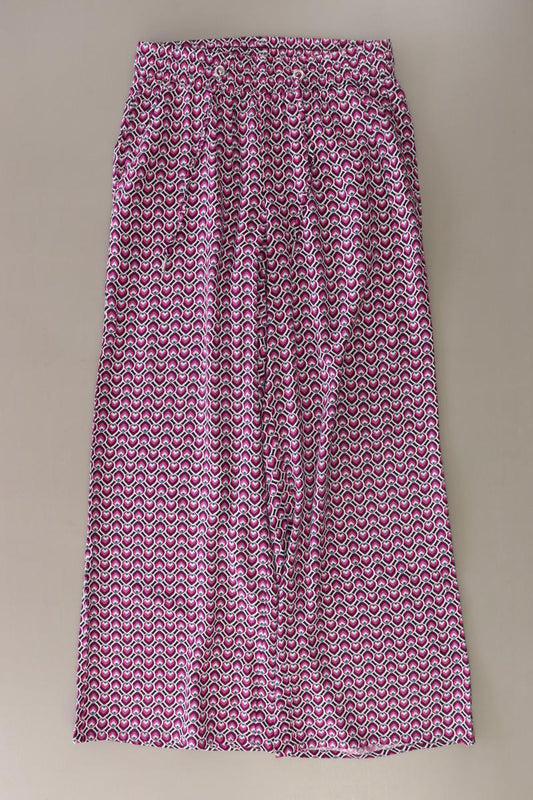 Zero Hose Gr. 34 geometrisches Muster lila aus Viskose