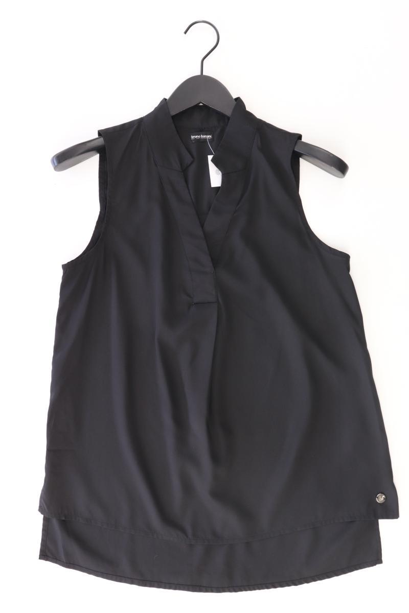 Bruno Banani Ärmellose Bluse Gr. 36 schwarz aus Polyester