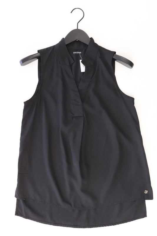 Bruno Banani Ärmellose Bluse Gr. 36 schwarz aus Polyester