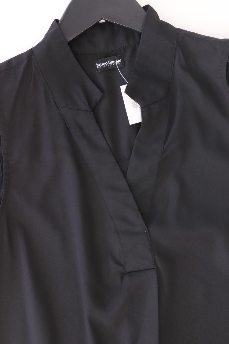 Bruno Banani Ärmellose Bluse Gr. 36 schwarz aus Polyester