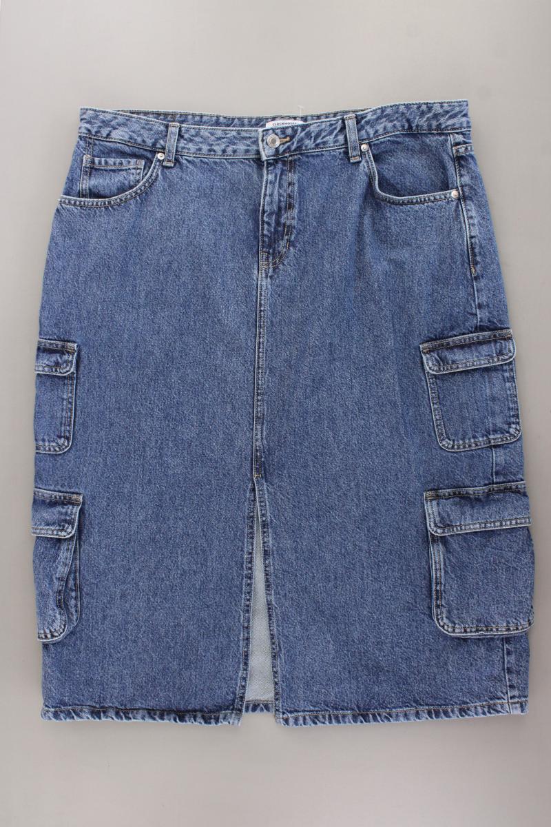 Clockhouse Cargo Denim Rock Gr. 48 blau