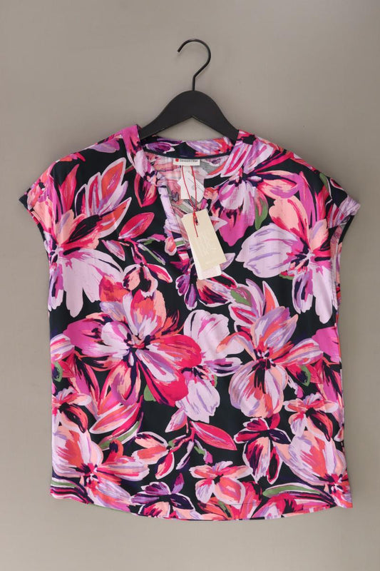 Street One Kurzarmbluse Gr. 34 mit Blumenmuster neu mit Etikett mehrfarbig