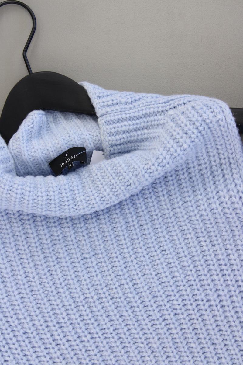 Monari Stricktop Gr. 36 blau aus Polyacryl