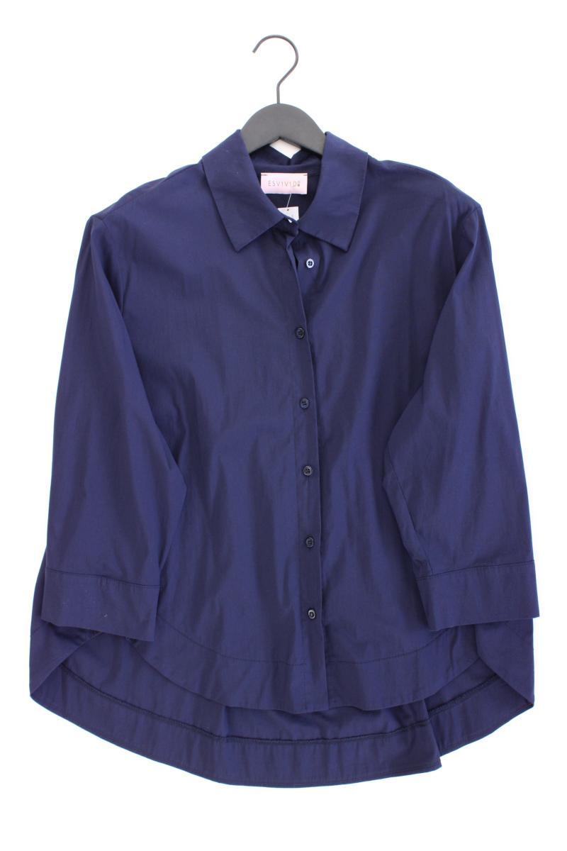 ESViviD Classic Bluse Gr. 44 3/4 Ärmel blau