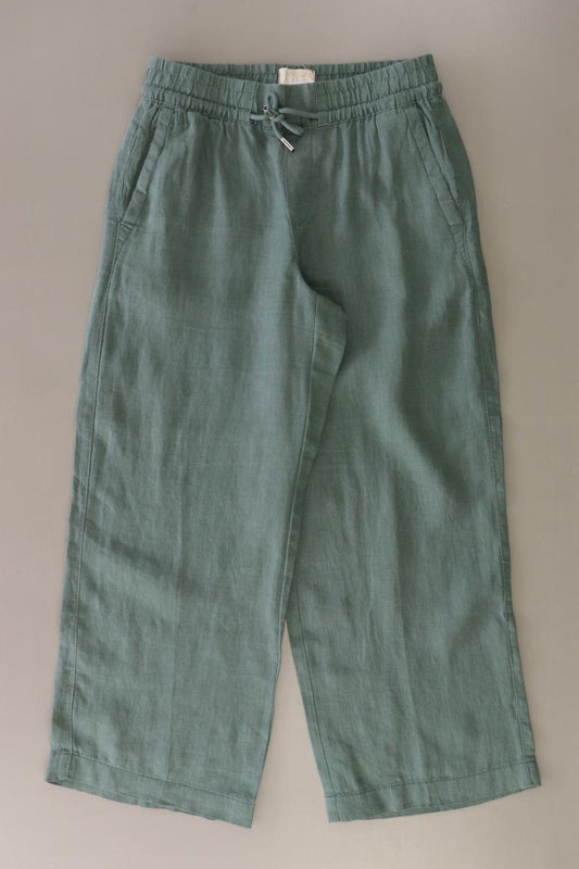 Street One Leinenhose Gr. 34/L26 neuwertig grün