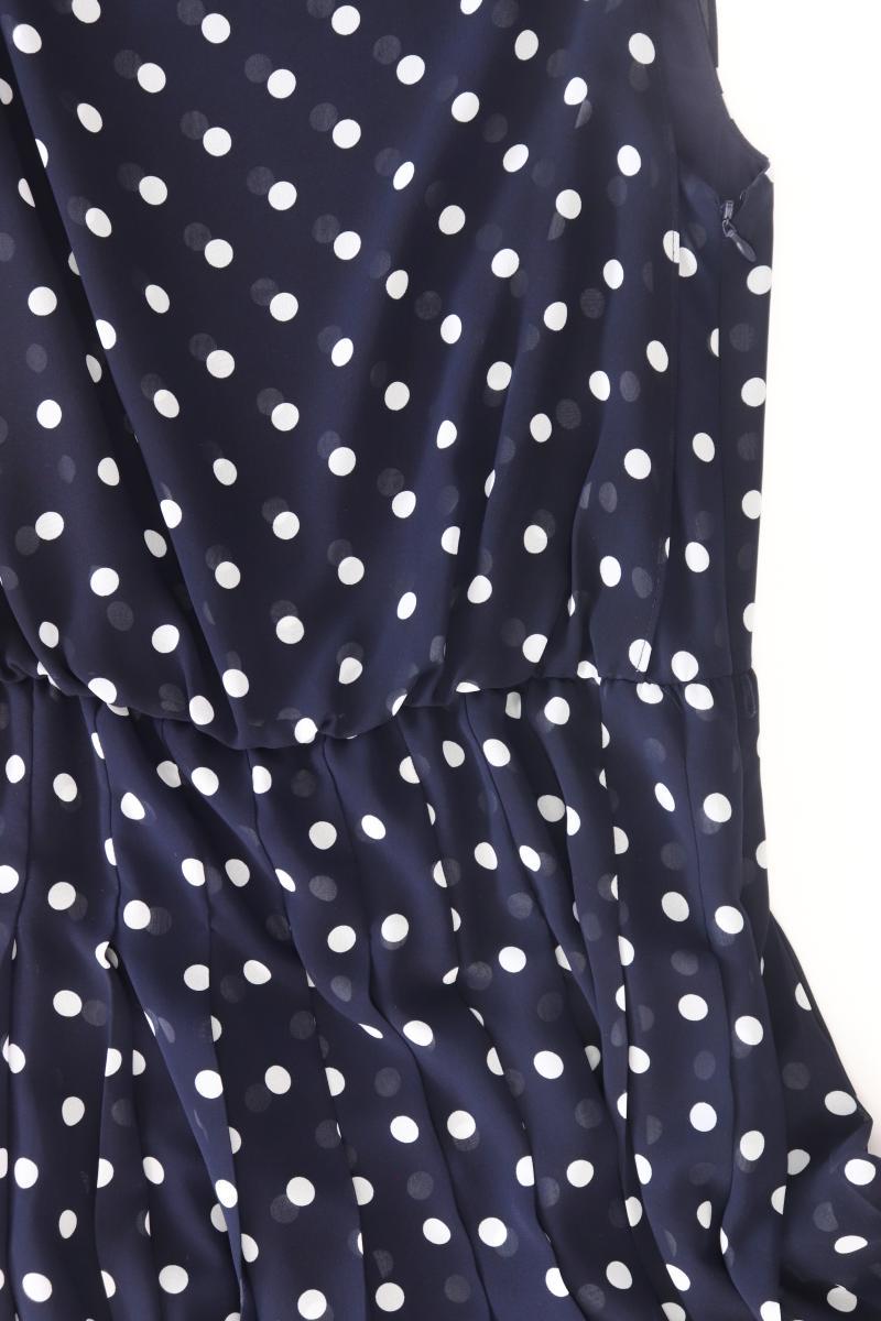 LAUREN Ralph Lauren Etuikleid Gr. US 4 (S) gepunktet Ärmellos blau aus Polyester