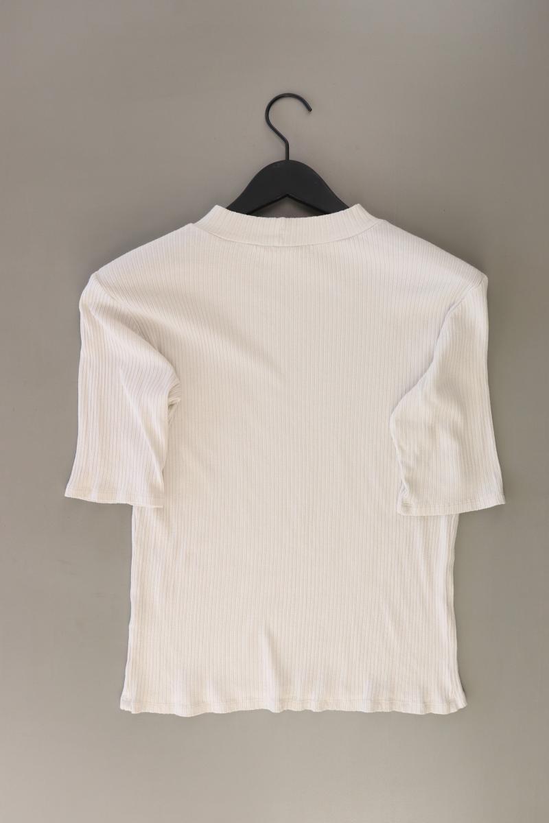 Hallhuber T-Shirt Gr. XL Kurzarm creme
