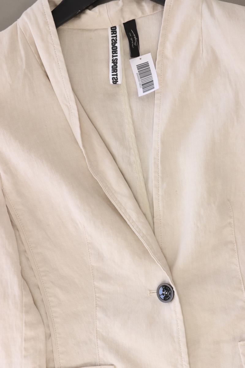 Marc Cain Leinenblazer Gr. 36 creme