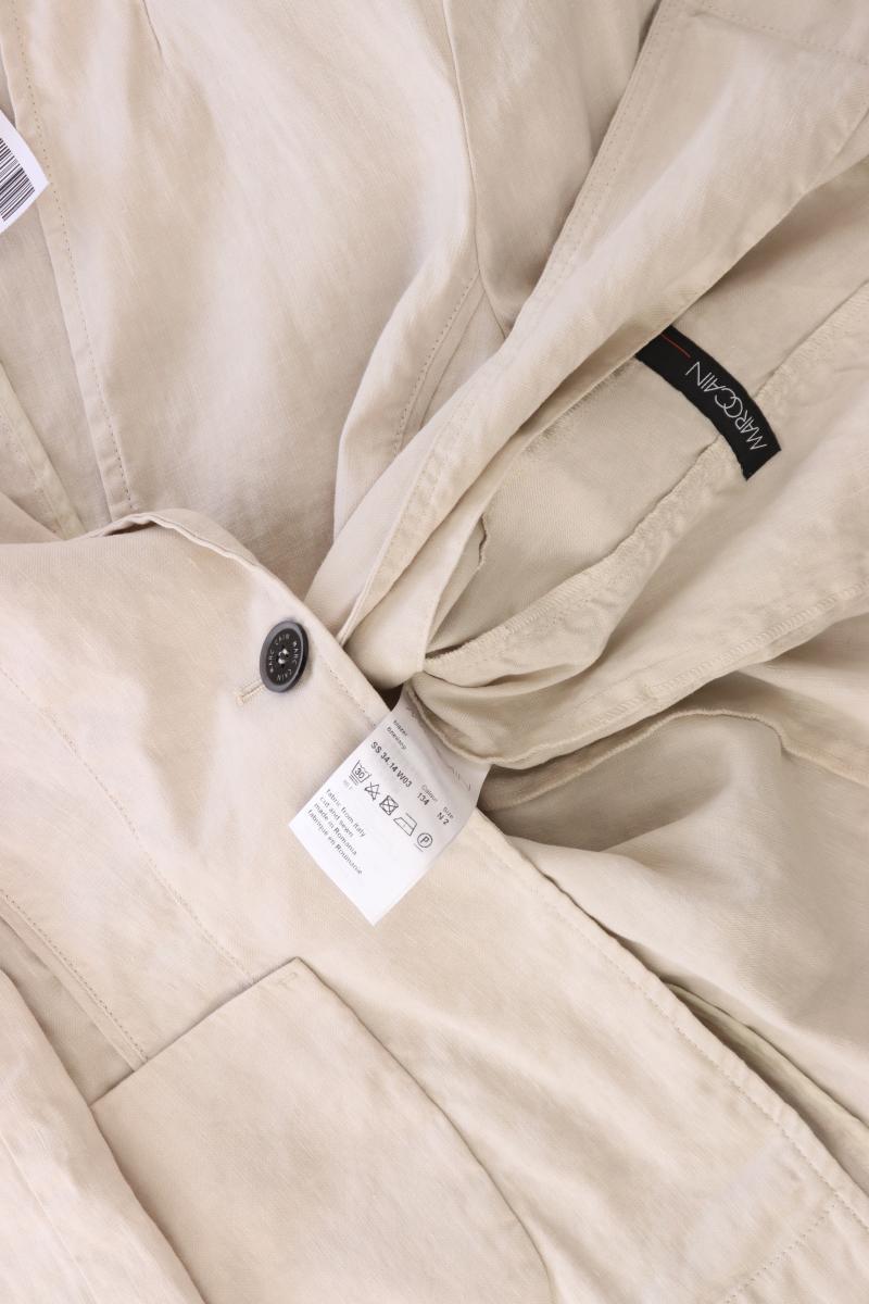 Marc Cain Leinenblazer Gr. 36 creme
